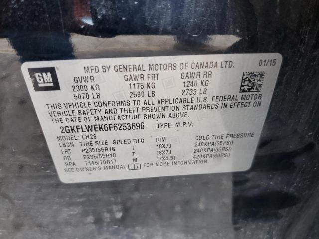 2GKFLWEK6F6253696 GMC Terrain Sle