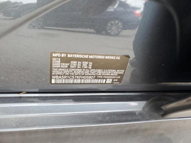 WBA5R1C57KFH05807 BMW 330I
