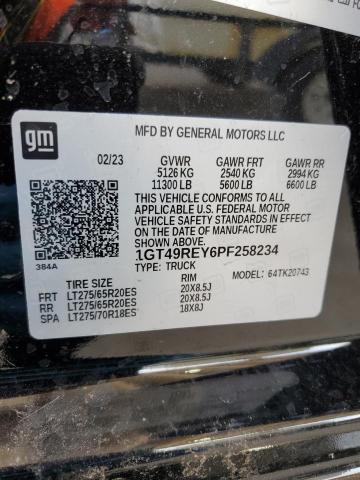 1GT49REY6PF258234 GMC Sierra K2500 Denali