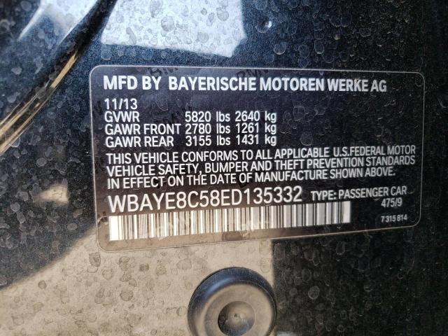 WBAYE8C58ED135332 BMW 750 LI