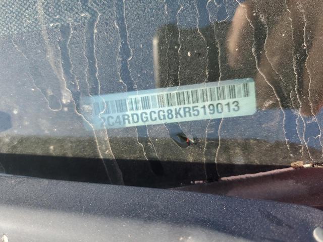 2C4RDGCG8KR519013 Dodge Grand Caravan Sxt