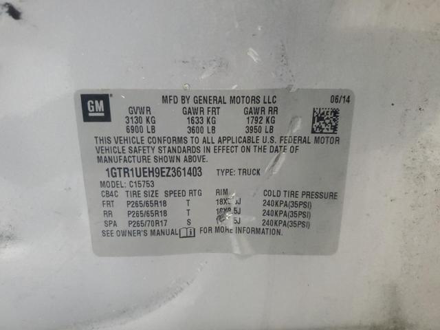 1GTR1UEH9EZ361403 GMC Sierra C1500 Sle