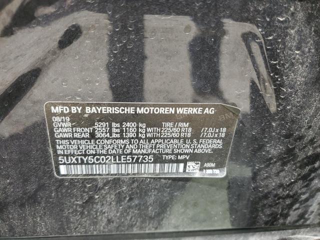 5UXTY5C02LLE57735 BMW X3 Xdrive30i