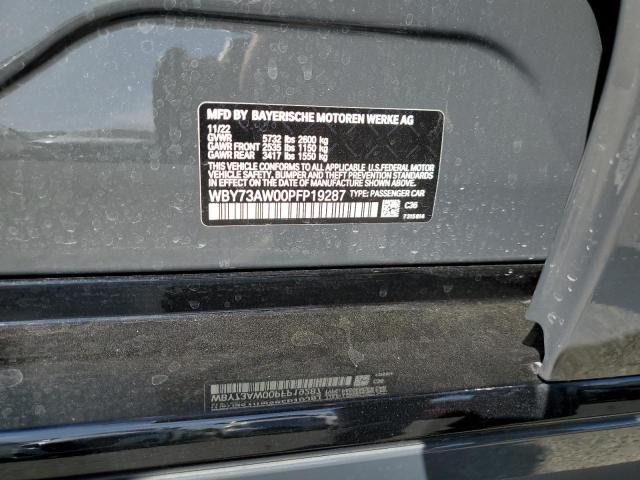 WBY73AW00PFP19287 BMW I4 Edrive40