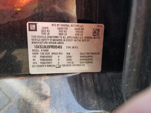 1GKS2JKJ5FR585469 GMC YUKON XL DENALI