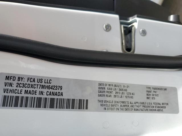 2C3CDXCT7MH642379 Dodge CHARGER R/T