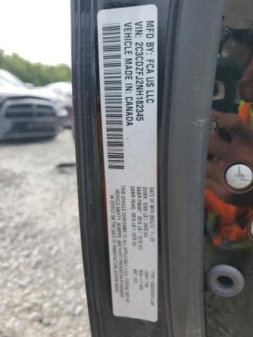 2C3CDZFJ2NH182345 Dodge Challenger R/t Scat Pack