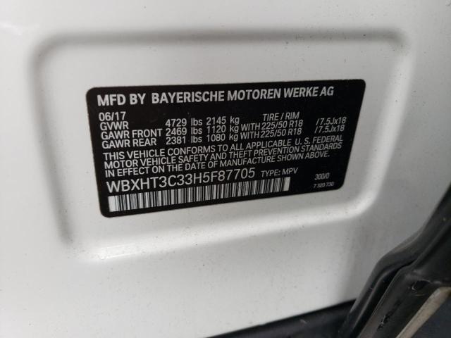 WBXHT3C33H5F87705 BMW X1 Xdrive28i