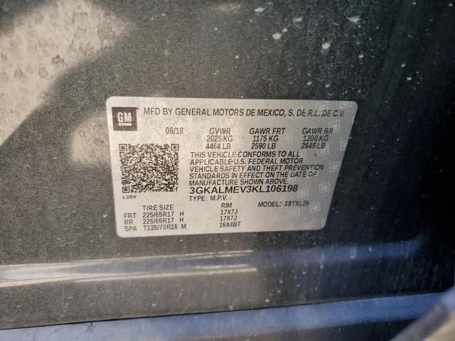 3GKALMEV3KL106198 GMC Terrain Sle