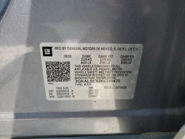 3GKALSEX2KL149470 GMC Terrain Denali