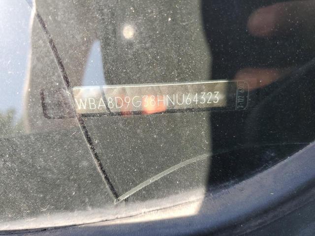 WBA8D9G38HNU64323 BMW 330 XI