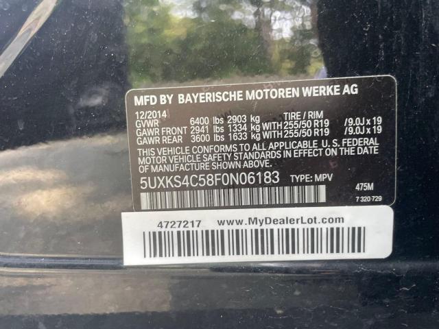 5UXKS4C58F0N06183 BMW X5 Xdrive35d