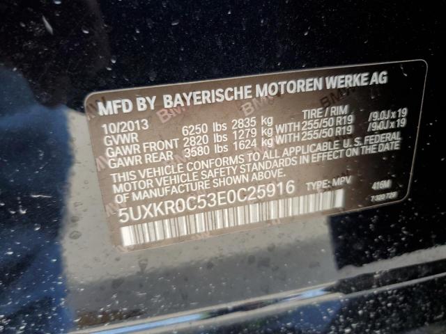 5UXKR0C53E0C25916 BMW X5 Xdrive35i