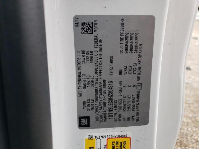 1GTN2LEC3HZ304810 GMC Sierra K1500