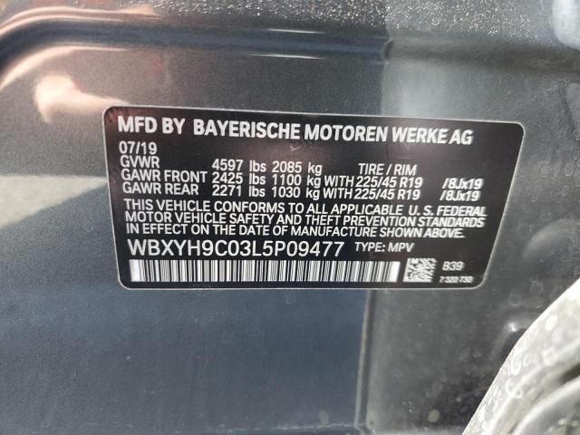 WBXYH9C03L5P09477 BMW X2 Sdrive28i