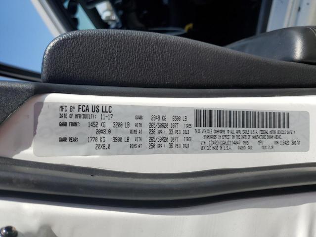 1C4RDHDG0JC114047 Dodge DURANGO GT