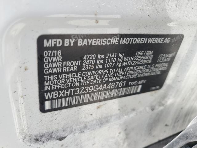 WBXHT3Z39G4A48761 BMW X1 Xdrive28i