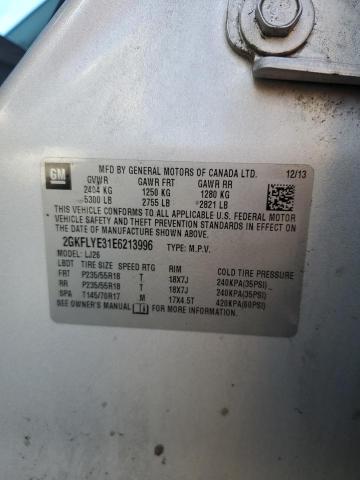2GKFLYE31E6213996 GMC Terrain Slt