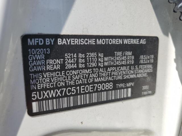 5UXWX7C51E0E79088 BMW X3 Xdrive35i