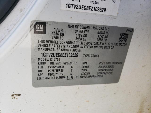 1GTV2UEC8EZ102529 GMC Sierra K1500 Sle