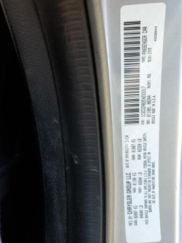 1C3CDZAB2EN233317 Dodge AVENGER SE