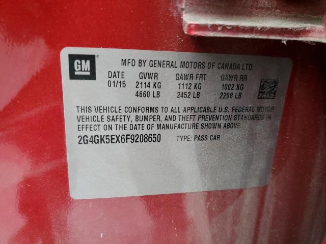 2G4GK5EX6F9208650 Buick Regal