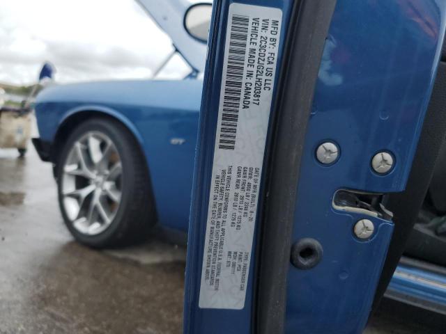 2C3CDZJG2LH203817 Dodge Challenger Gt