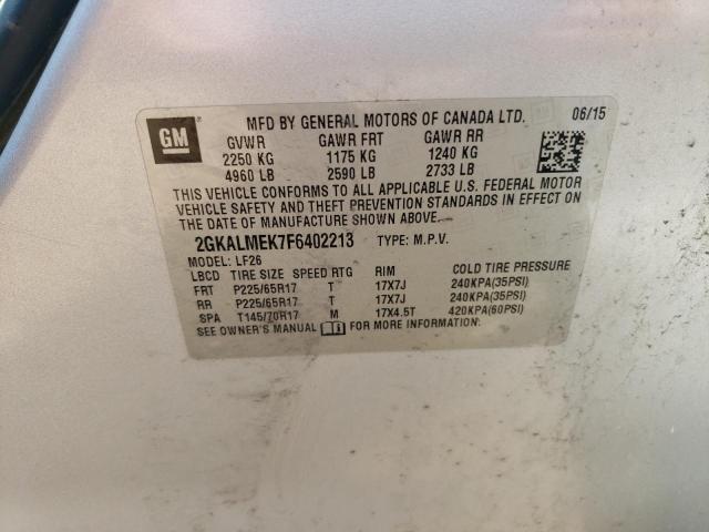 2GKALMEK7F6402213 GMC Terrain Sle