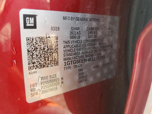 1GTG5EEN4K1270153 GMC Canyon Denali