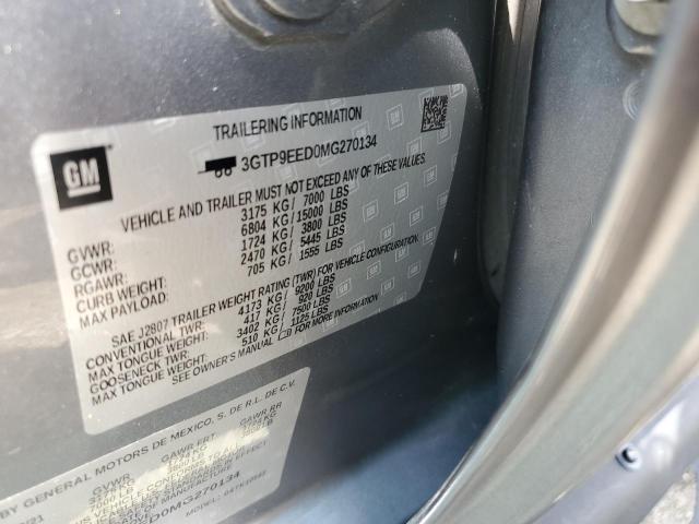 3GTP9EED0MG270134 GMC Sierra K1500 At4