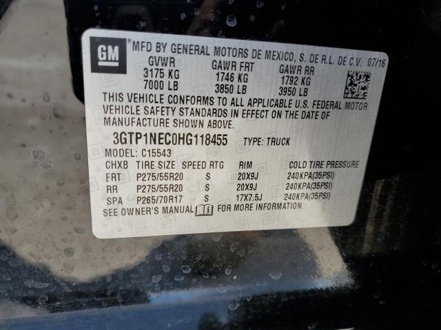 3GTP1NEC0HG118455 GMC Sierra C1500 Slt