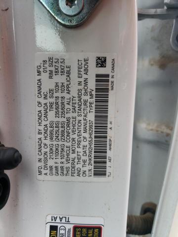 2HKRW2H55JH629937 Honda CR-V EX
