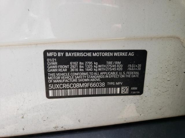 5UXCR6C08M9F66038 BMW X5 Xdrive40i
