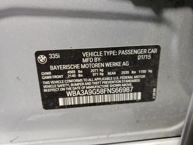 WBA3A9G58FNS66987 BMW 335 I