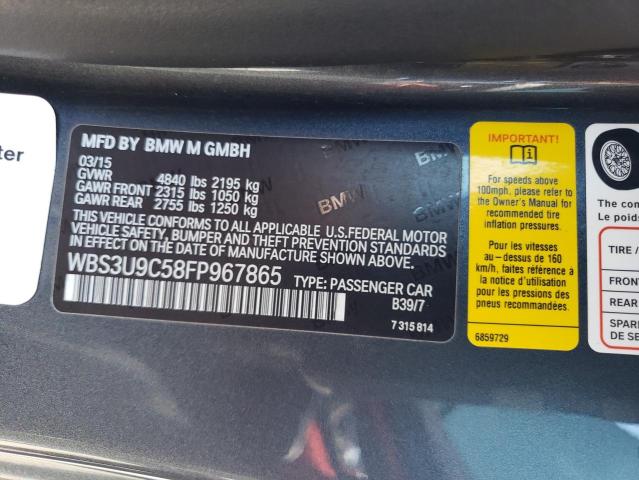 WBS3U9C58FP967865 BMW M4