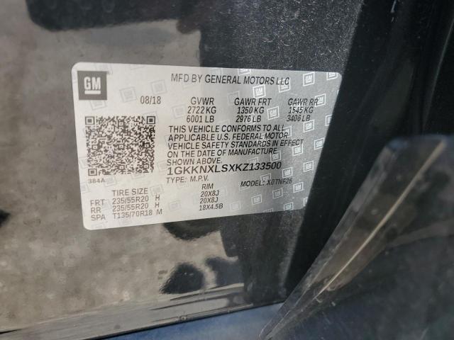1GKKNXLSXKZ133500 GMC Acadia Denali