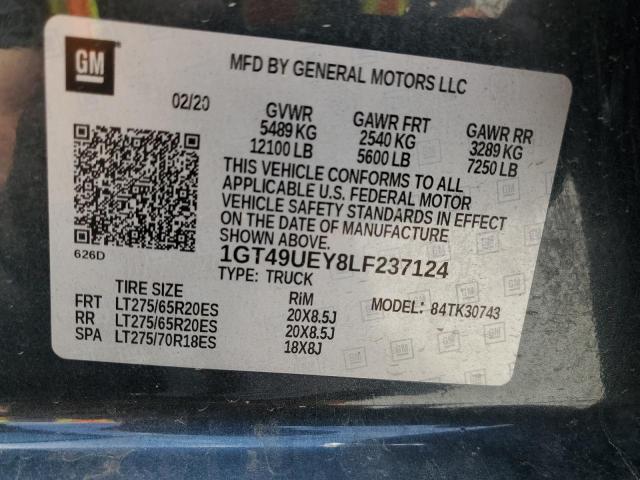 1GT49UEY8LF237124 GMC Sierra K3500 Slt