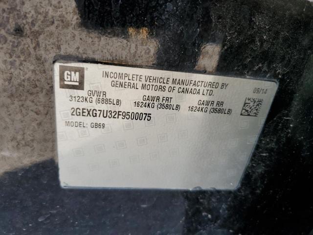 2GEXG7U32F9500075 Cadillac Xts Funeral Coach