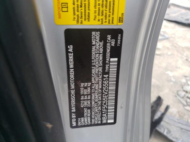WBA1F5C55EV255614 BMW 228 I