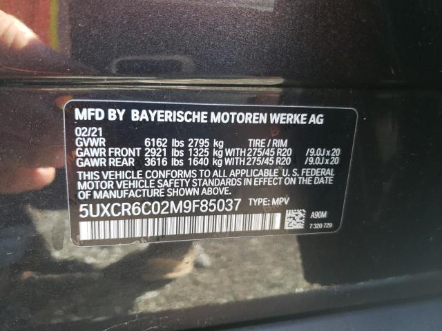 5UXCR6C02M9F85037 BMW X5 Xdrive40i