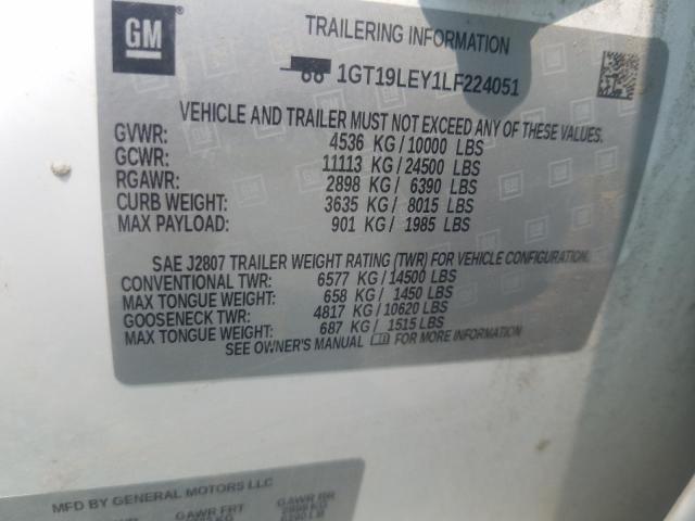 1GT19LEY1LF224051 GMC Sierra K2500 Heavy Duty