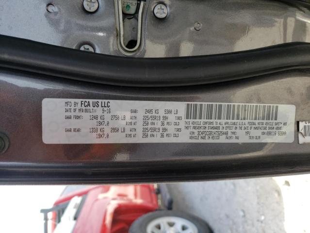 3C4PDCGB1HT525448 Dodge Journey Crossroad