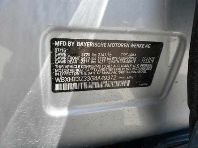 WBXHT3Z33G4A49372 BMW X1 Xdrive28i