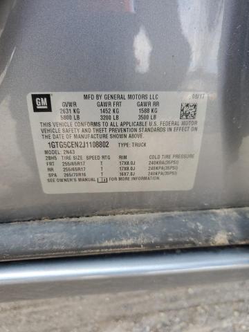 1GTG5CEN2J1108802 GMC CANYON SLE