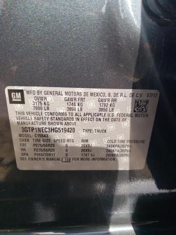 3GTP1NEC3HG519420 GMC Sierra C1500 Slt