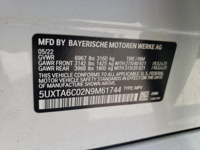 5UXTA6C02N9M61744 BMW X5 Xdrive45e
