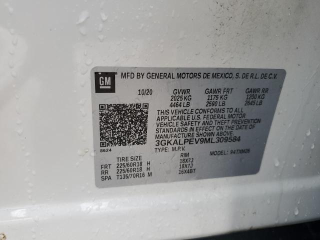 3GKALPEV9ML309584 GMC Terrain Slt