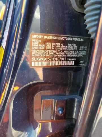 5UXWX9C57H0T07015 BMW X3 Xdrive28i