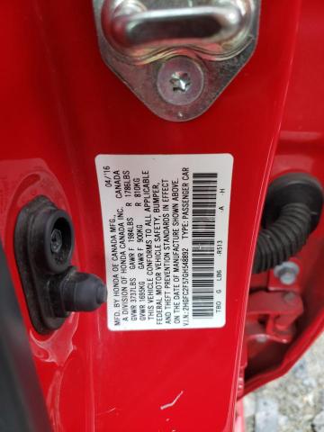 2HGFC2F57GH548892 Honda Civic Lx