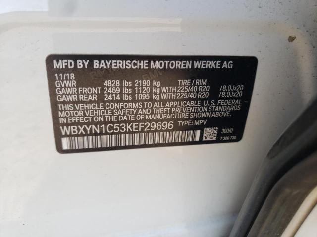 WBXYN1C53KEF29696 BMW X2 M35i